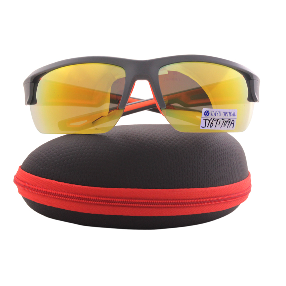 Colorful Mirror Interchange Lens Sports Sunglasses Polarized