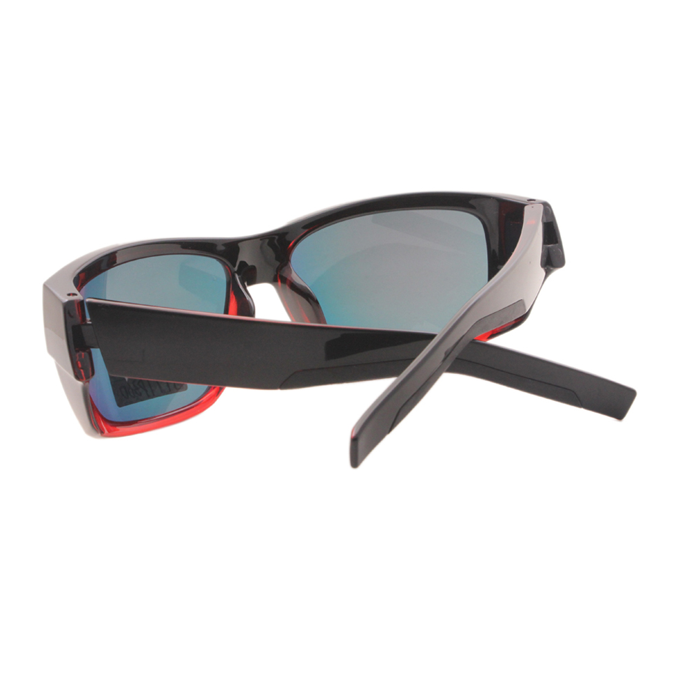 Fashion Red Mirror Coating Men Sport Polarized Sunglasses