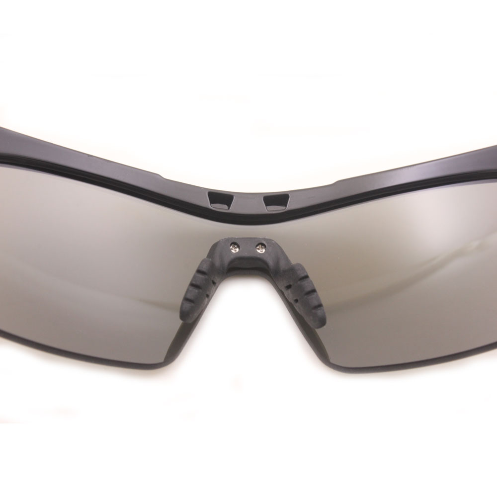 One piece Bicycle TR90 Frames Polarized Sports Sunglasses