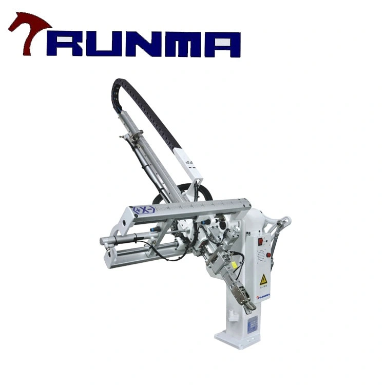 Installation and maintenance of injection molding machine robot arm