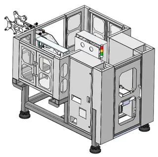 Side Entry In-mold Labeling Robot, Max Clamping Force 250-450 kN