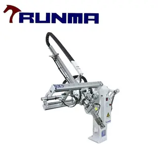 Swing Arm Sprue Picker Robot, Single Stage