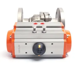 Introduction to Pneumatic O-cut Off Ball Valves