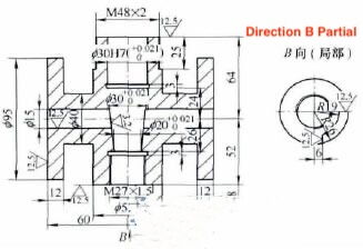 plug valve seat drawing