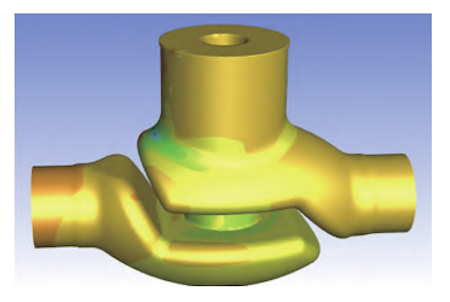 Fluid domain model