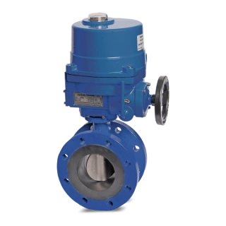 High-Performance Electric Butterfly Control Valves for Modern Process Industries