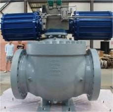 ASTM A216 WCB Top Entry Ball Valve, 24 Inch, Class 600 LB