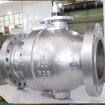 ASTM A216 WCB Ball Valve, API 6D, 24 Inch, Class 600 LB, RF