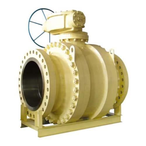 صمام كروي منفصل من طراز API 6D، 30 بوصة، 900 رطل، 3 قطع