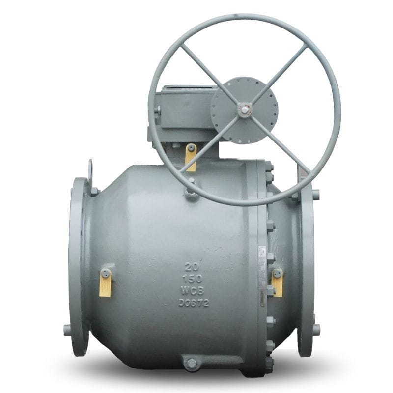 صمام كروي ASTM A216 WCB، API 6D، 20 بوصة، 150 رطلاً