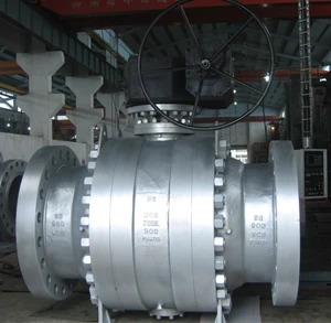 Pneumatic Actuated Ball Valve, API 6D, WCB, 36 Inch, 900 LB