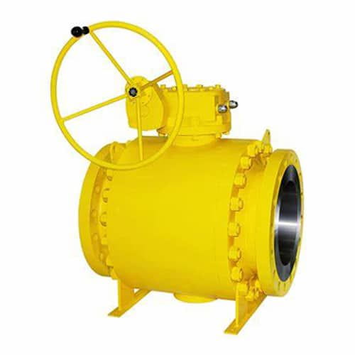 ASTM A352 LF2 Trunnion Ball Valves, 24 Inch, Class 600, RTJ