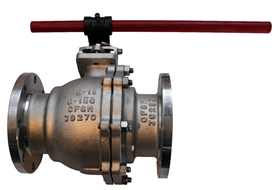 6 Inch Floating Ball Valve, ASTM A351 CF8M, Class 150 LB