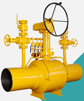 ASTM A105 Double Bleed Gas Ball Valve, API 6D, DN15-DN1000