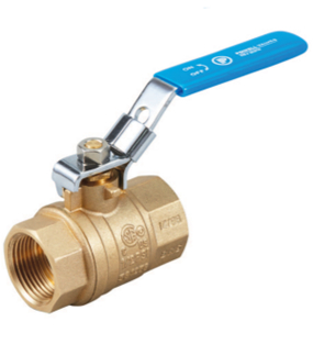 Brass Ball Valve, 2 PC,1/4-4 Inch, DN8-DN100, 250-600 WOG