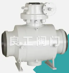 API 6D ASTM A105 Ball Valve, DN15-DN1000, Worm Gear