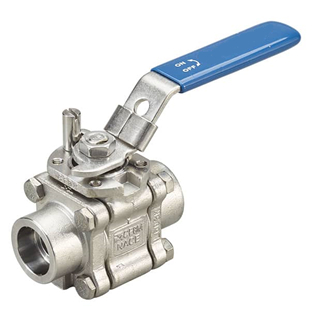 Socket Weld Ball Valve, API 608, 1/4-3/4 Inch, CF8M, WCB