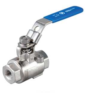 Two Piece Ball Valve, A216 WCB, DN8-DN100, PN63-PN150