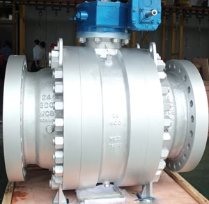 ASTM A216 WCB Ball Valve, API 6D, 20 Inch, 600 LB, RF