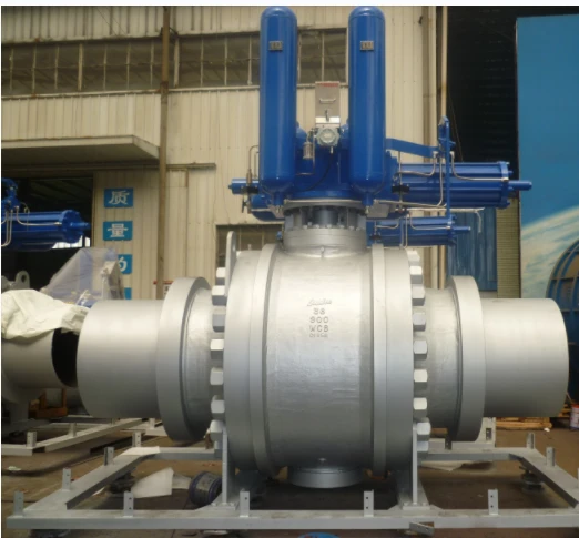 Trunnion Mounted Ball Valve, ASTM A216 WCB, 36 Inch, 900 LB