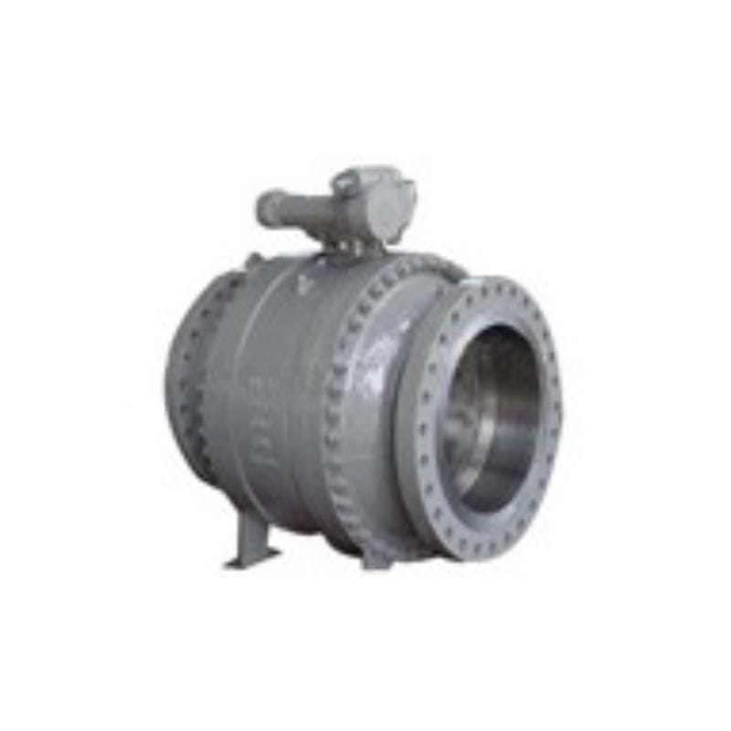 صمام كروي 40 بوصة، 150 رطلا، فولاذ مصبوب ASTM A352 LCB، API 6D