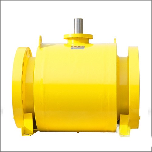 API 6D Bare Shaft Ball Valve, ASTM A216 WCB, 24 Inch, 300 LB
