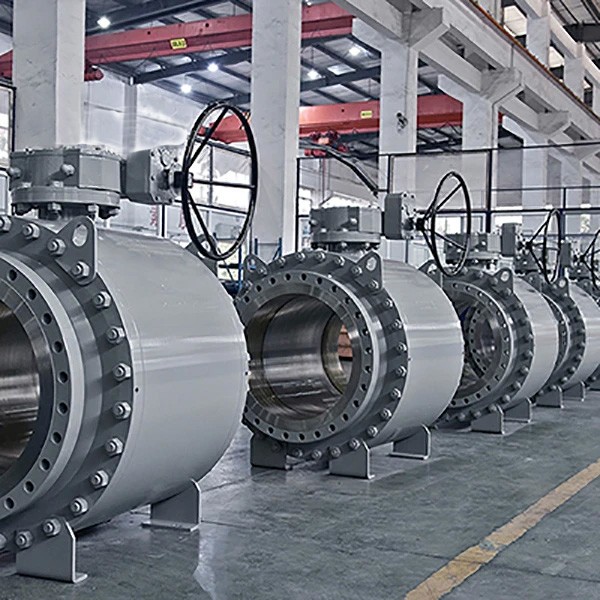 API 6D Trunnion Ball Valve, ASTM A105N, 28 Inch, 150 LB