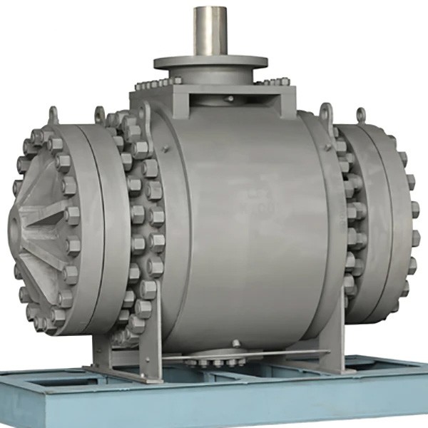 ASTM A182 LF2 Ball Valve, API 6D, Metal Seated, 32 IN, 900 LB
