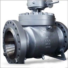 ASTM A216 WCB Ball Valve, API 6D, 48 Inch, Class 150 LB, RF