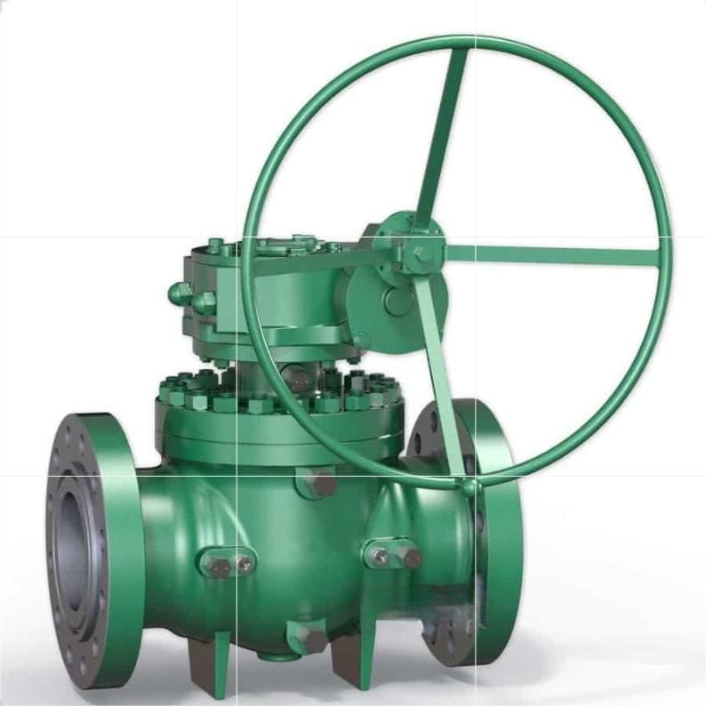 ASTM A216 WCB Ball Valve, Fire Safe, 24 Inch, Class 600 LB