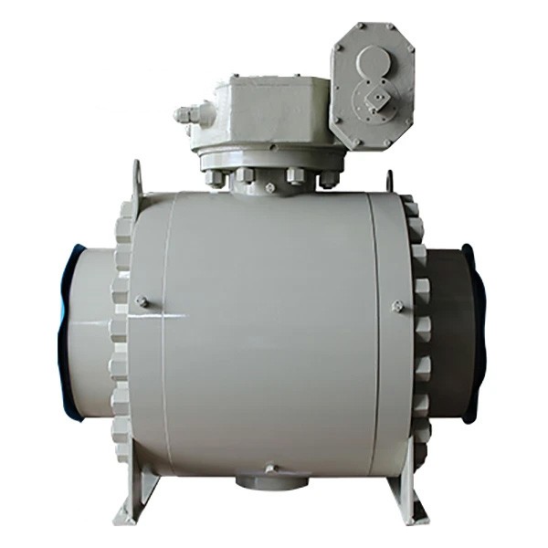 ASTM A350 LF2 Ball Valve, Metal Seated, 28 Inch, Class 600 LB