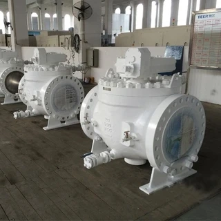 ASTM A216 WCC Top Entry Ball Valve, API 6D, 20 Inch, 600 LB