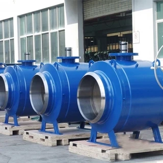 API 6D Ball Valve, ASTM A105, 24 Inch, Class 300 LB, BW End