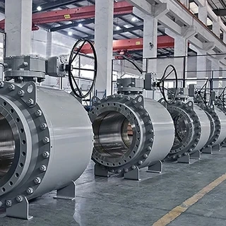 API 6D Trunnion Ball Valve, ASTM A105N, 28 Inch, 150 LB
