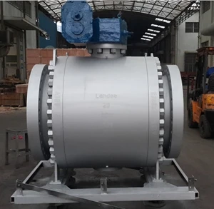 API 6D Ball Valve, Trunnion, ASTM A105, 30 Inch, 600 LB