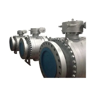 ASTM A351 CF8M Ball Valve, API 6D, 20 Inch, Class 300 LB, RF