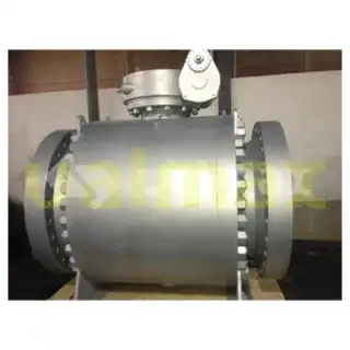 API 6D Ball Valve, ASTM A105, 42 x 36 Inch, Class 600 LB, RF