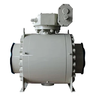 ASTM A350 LF2 Ball Valve, Metal Seated, 28 Inch, Class 600 LB
