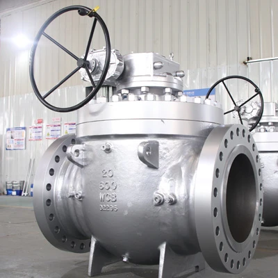 API 6D Top Entry Trunnion Ball Valve, 20 Inch, 600 LB, RF