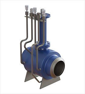 Welded Body Trunnion Mounted Ball Valve