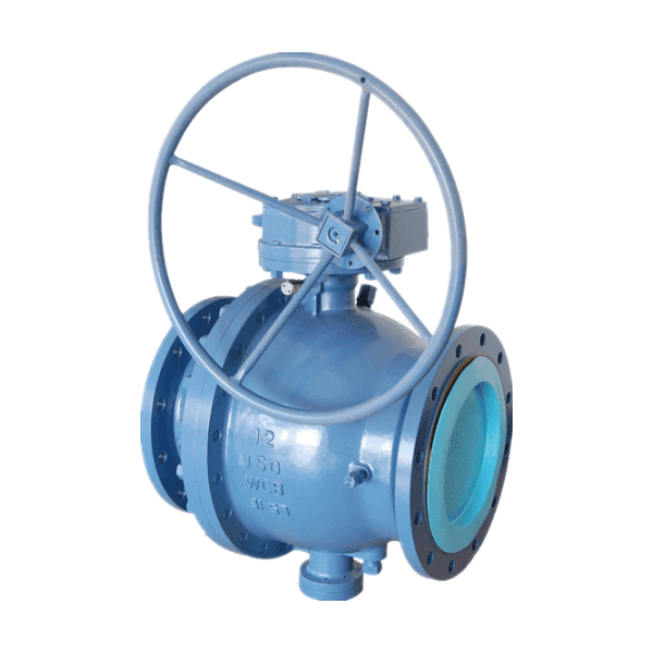 24 Inch Trunnion Ball Valve, BS 5351, ASTM A182 F53, 600 LB