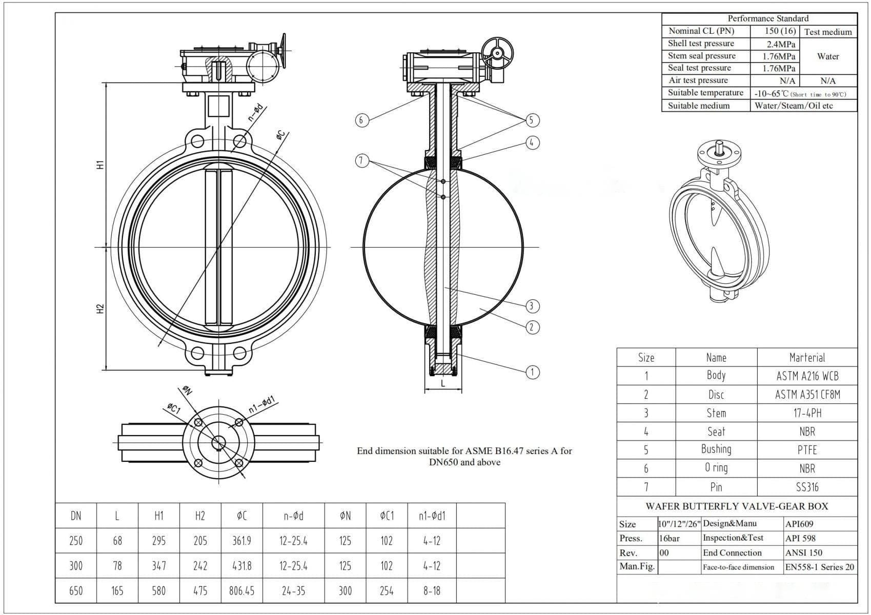 Concentric Butterfly Valve