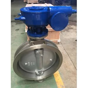 Triple Eccentric Wafer Butterfly Valve, ASTM A351 CF8, 24 IN