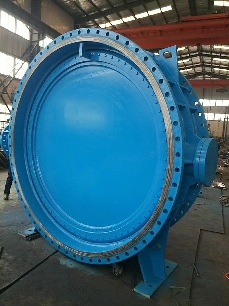 Ductile Iron Double Eccentric Butterfly Valve