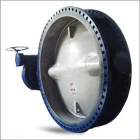 EN 593 Butterfly Valve, ASTM A216 WCB, DN2000, PN6, RF End