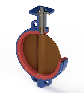 Stainless Steel Concentric Butterfly Valve, Carbon Steel