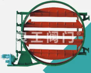 Damper Butterfly Valve, DN500-DN3000, 0.005 MPa, Electric
