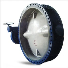 EN 593 Butterfly Valve, ASTM A216 WCB, DN2000, PN6, RF End