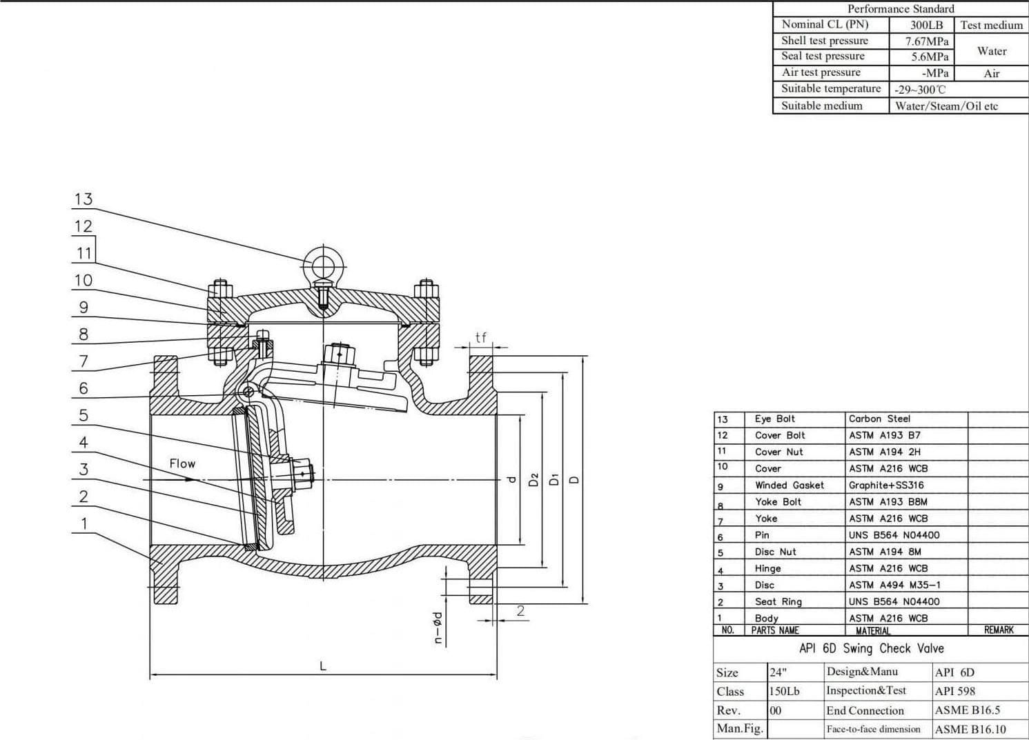 Swing Check Valve