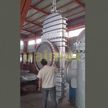 API 6D Gate Valve, ASTM A216 WCB, 42 Inch, Class 150 LB, RF
